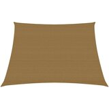 vidaXL Senčno jadro 160 g/m² taupe 4/5x3 m HDPE, (20703198) | Shoptok.si