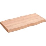 Stolna ploča svjetlosmeđa 80x40x(2-6) cm obrađena hrastovina | shoptok.hr