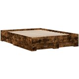 vidaXL Okvir kreveta s ladicama boja hrasta 140x190 cm Cijene