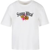 Mister Tee Women's T-shirt Sassy Meal white Cene