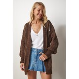  Cardigan - Brown Cene