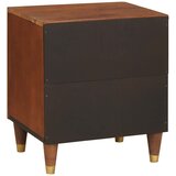  Noćni ormar 2 pcs Smeđa 40 x 33,5 x 46 cm Čvrsto drvo akacije | shoptok.hr