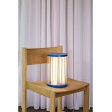 Hübsch Modra steklena LED zatemnitvena namizna svetilka (višina 30 cm) Aru – | Shoptok.si