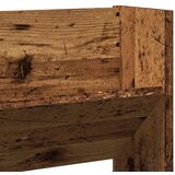  Zidni ormarić za cipele boja starog drva 80 x 18 x 60 cm drveni | shoptok.hr