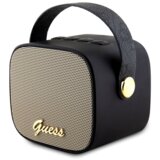 Bluetooth zvucnik guess 4G leather script logo crni