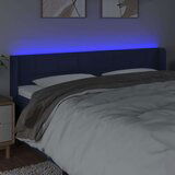  Uzglavlje plavo 203x16x78/88 cm od tkanine | shoptok.hr