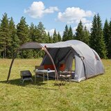  Tunelski šator s krovom Siva i narančasta 370 x 275 x 210 cm | Eponuda.com