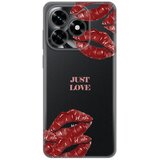  Torbica Silikonska Print Skin za Honor X5c Plus Just Love Pink | Eponuda.com