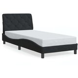  Okvir za krevet bez madraca crni 90x190 cm baršunasti | shoptok.hr