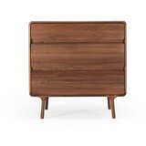 Gazzda Rjava komoda iz masivnega oreha 90x90x45 cm Fawn – | Shoptok.si
