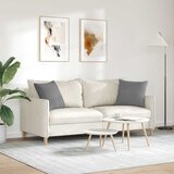  Jastučići za sofu 2 pcs Tamno siva 45 x 45 cm tkanina | Eponuda.ba