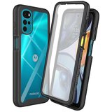 Techsuit Defense360 Pro + Screen Protector - Motorola Moto G22 - crna | shoptok.hr