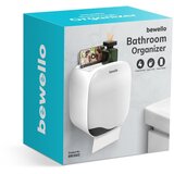 Bewello BW3003 stenski nosilec za toaletni papir s policami | Shoptok.si