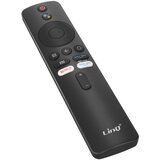 LINQ Bluetooth daljinski upravljalnik 2.4G za Xiaomi Mi TV z Googlovim glasovnim pomočnikom, Črna, (5000277387) | Shoptok.si