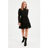 Trendyol Ženska haljina od tila sa detaljima crna | ePonuda.com