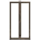  Noge barske mize T-oblike 2kosa naravno jeklo 60x35x(110-111)cm, (21828596) | Shoptok.si