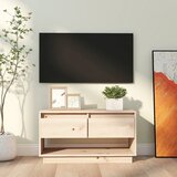 The Living Store TV omarica 74x34x40 cm trdna borovina - TV Omarica, (21375740) Cene
