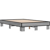  Okvir kreveta boja hrasta 120x200 cm konstruirano drvo i metal | shoptok.hr