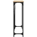  Konzolni stol boja hrasta 102 x 22,5 x 75 cm konstruirano drvo | Eponuda.ba