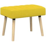  Klupa s utorima Svijetlo žuta 60 x 40 x 45 cm Tkanina | Eponuda.com