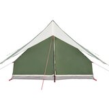  Obiteljski šator s krovom Zelena i bijela 256 x 256 x 185 cm | shoptok.hr