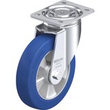 Blickle Vrtljivo kolo iz jeklene pločevine LH-ALBS, kolo s Ø 200 mm, nosilnost 750 kg, mere ploščice 140 x 110 mm | Shoptok.si