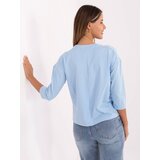 RELEVANCE Blouse-RV-BZ-A826.89-light blue | Shoptok.si
