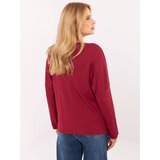 RELEVANCE Blouse-RV-BZ-A823.49-burgundy | Shoptok.si