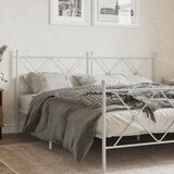  The Living Store Kovinsko vzglavje belo 180 cm - Vzglavje, (21500375) Cene