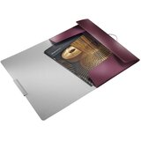  FASCIKL KLAPA S GUMICOM PP A4 STYLE LEITZ 39770028 BORDO | shoptok.hr