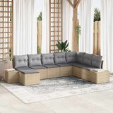  Sjedeća garnitura za vrt 8 kom. poliratan 319 x 209 x 85 cm | shoptok.hr