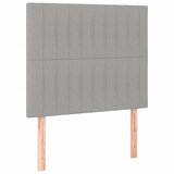  Okvir kreveta bez madraca svjetlosivi 120 x 200 cm od tkanine | shoptok.hr