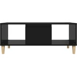  Stolić za kavu crni 90 x 50 x 36,5 cm od konstruiranog drva | Eponuda.com