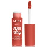 Nyx Professional Make Up Šminke Matte Lippenstift-Creme Smooth Whip - 02 Kitty Belly Rdeča | Shoptok.si