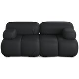 Makamii Crna sofa od imitacije kože 190 cm Lokua – | shoptok.hr