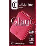 Cellular Line Prijenosna baterija, Glam, 10000mAh, crvena | shoptok.hr