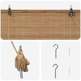 Rolo zavjesa Smeđa 50 x 160 cm Bambus | shoptok.hr