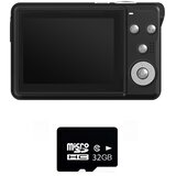 INF Kompaktni študentski fotoaparat 4K, 64MP, 18x zoom, 2.8 inch LCD Black, (5000324296) | Shoptok.si