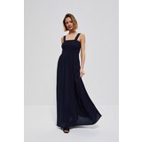 Moodo WOMEN'S DRESS L-SU-3770 NAVY Cene