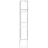  Polica za perilicu rublja Bijelo 70 x 27 x 136 cm Aluminij | Eponuda.ba
