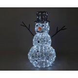  Novogodišnja led figura sneško belić 90 cm | Eponuda.com