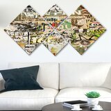 Wallity slika 4MDF27905032, 60x115 cm, 4 dela | ePonuda.com