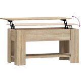  Stolić za kavu boja hrasta 101x49x52 cm konstruirano drvo | shoptok.hr
