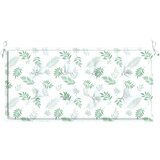  Jastuk za vrtnu klupu uzorak lišća 100x50x3 cm tkanina Oxford | shoptok.hr