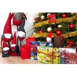  Set Božićnih kuglica 6 cm, crvene - 30 komada | shoptok.hr