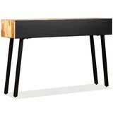  Konzolni Stol od Masivne Obnovljene Tikovine 120x30x76 cm | shoptok.hr