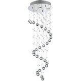  LUXERA 62410 - Kristalni plafonski luster COIL 4xGU10/50W/230V | Eponuda.com
