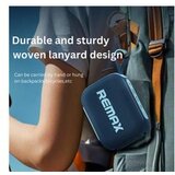 Remax bluetooth zvučnik RB-M7 10W vodootporan plavi Cene