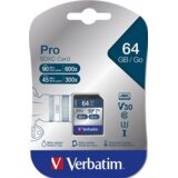 Verbatim Pro 64 GB SDXC UHS 10.razred | shoptok.hr