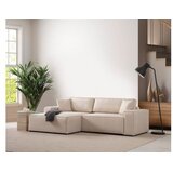 Atelier Del Sofa Pırlo corner left - ecru ecru corner sofa-bed | Eponuda.com